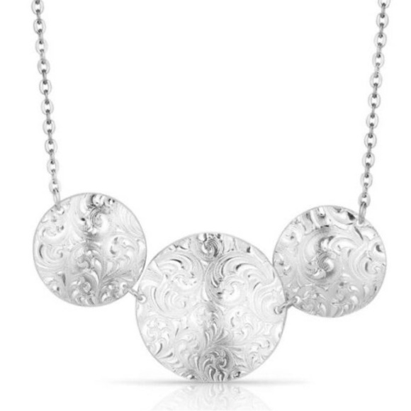 Montana Silversmiths, Sundance Conchos Necklace - Picture 3 of 11